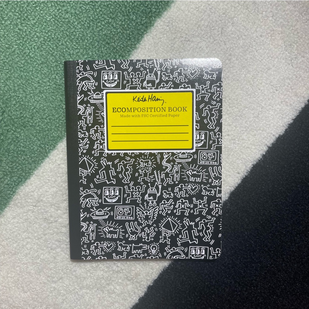 📓 Keith Haring Composition Book Notebook